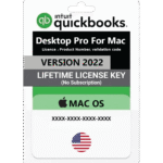 QuickBooks Mac Desktop 2022 Lifetime License