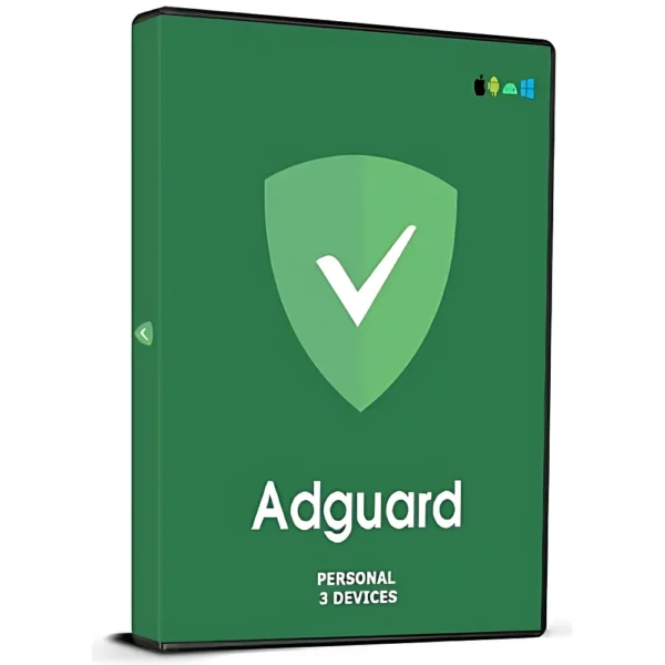 AdGuard Personal | Lifetime License for 3 Devices