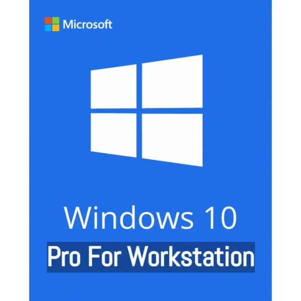 Microsoft Windows 10 Pro Workstation – Lifetime License